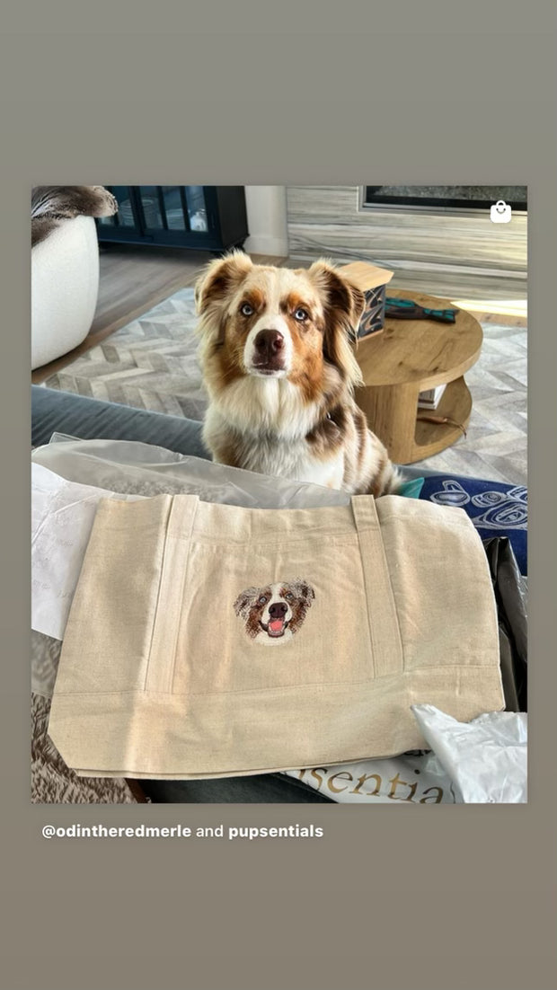 The Custom Canvas Tote - Embroidered