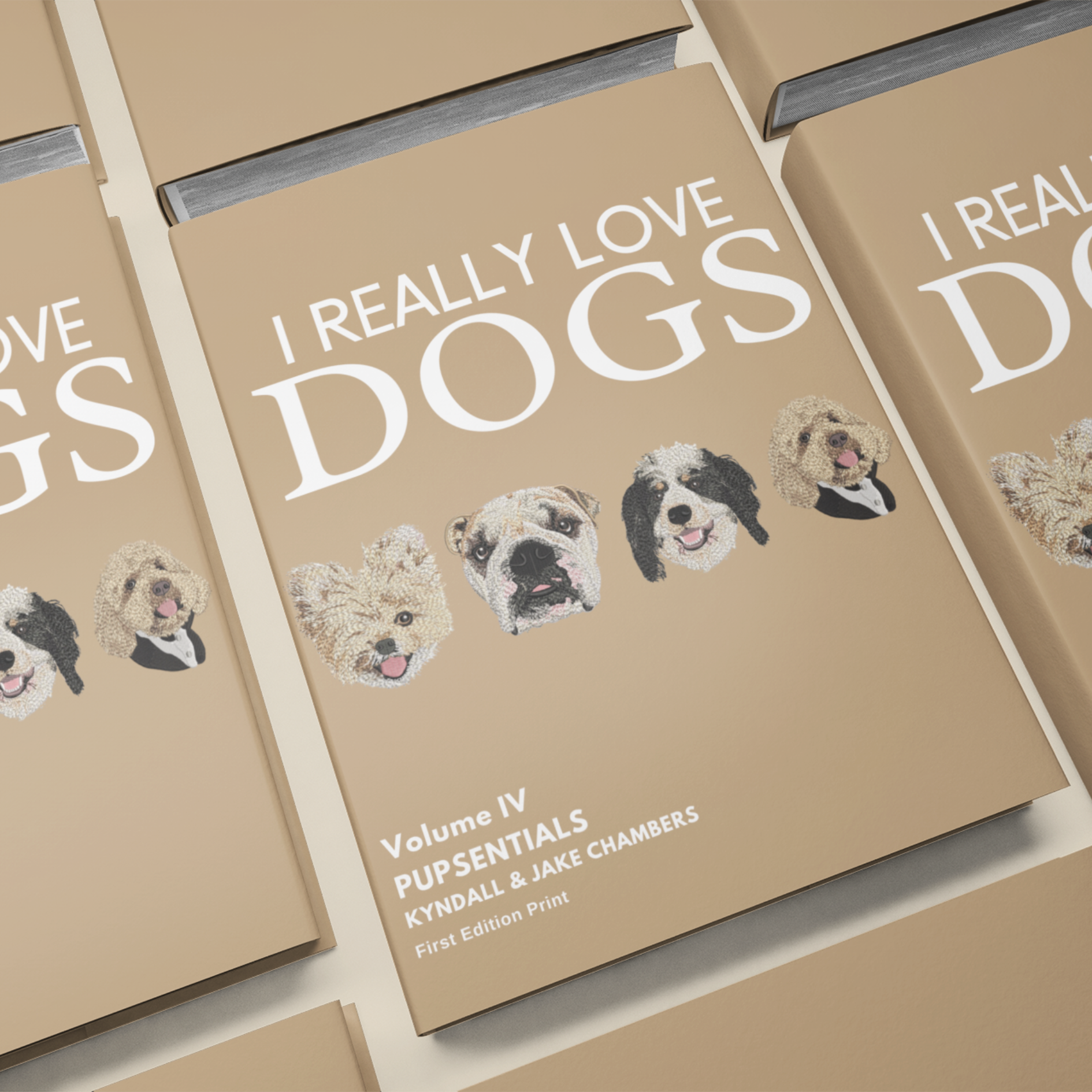 "I Really Love Dogs v.IV" Coffee Table Book