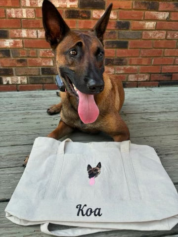 The Custom Canvas Tote - Embroidered
