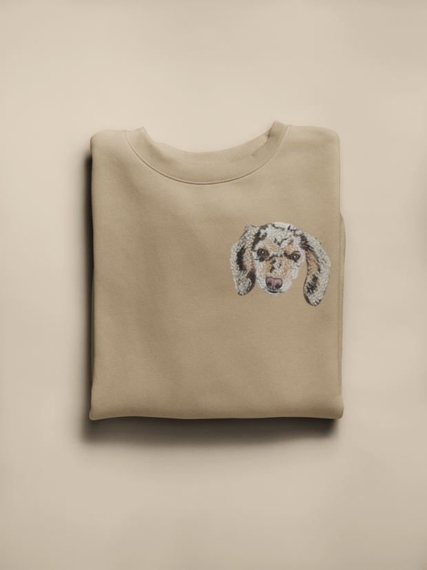 Dachshund Embroidered Sweatshirt