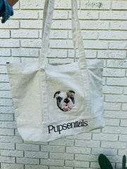 The Custom Canvas Tote - Embroidered
