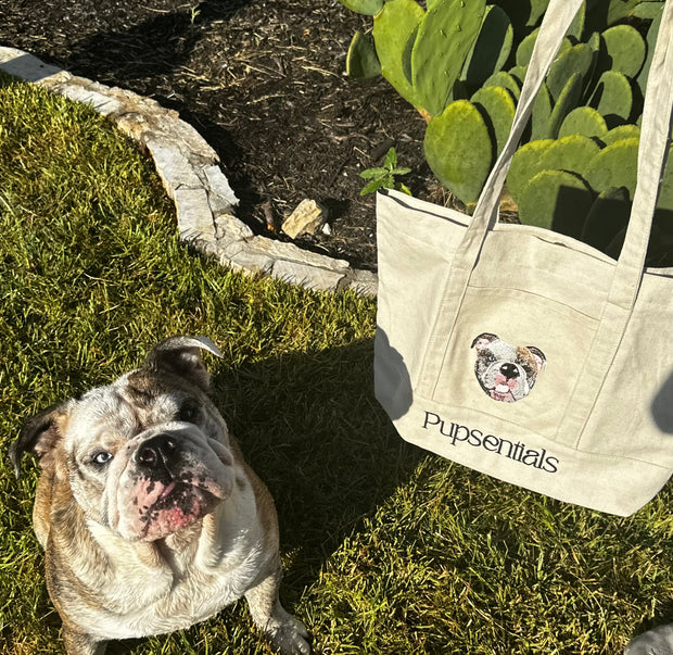 The Custom Canvas Tote - Embroidered