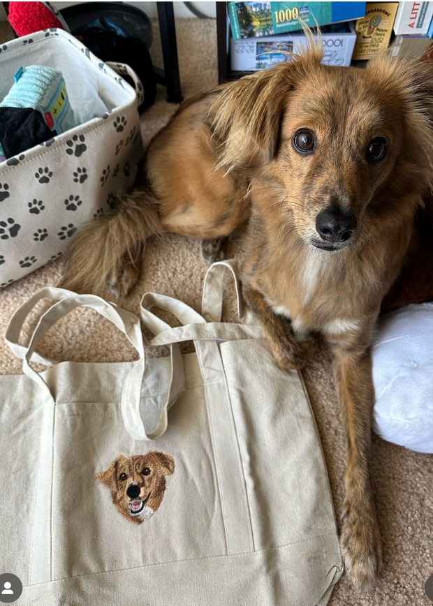 The Custom Canvas Tote - Embroidered