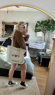 The Custom Canvas Tote - Embroidered