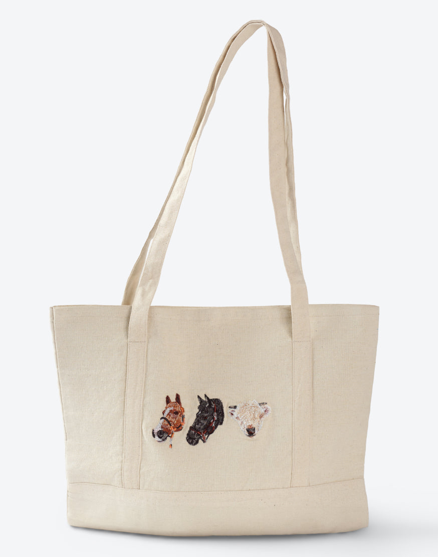 The Unique Pet Carry-All Canvas Tote
