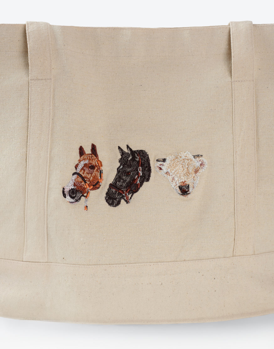 The Unique Pet Carry-All Canvas Tote