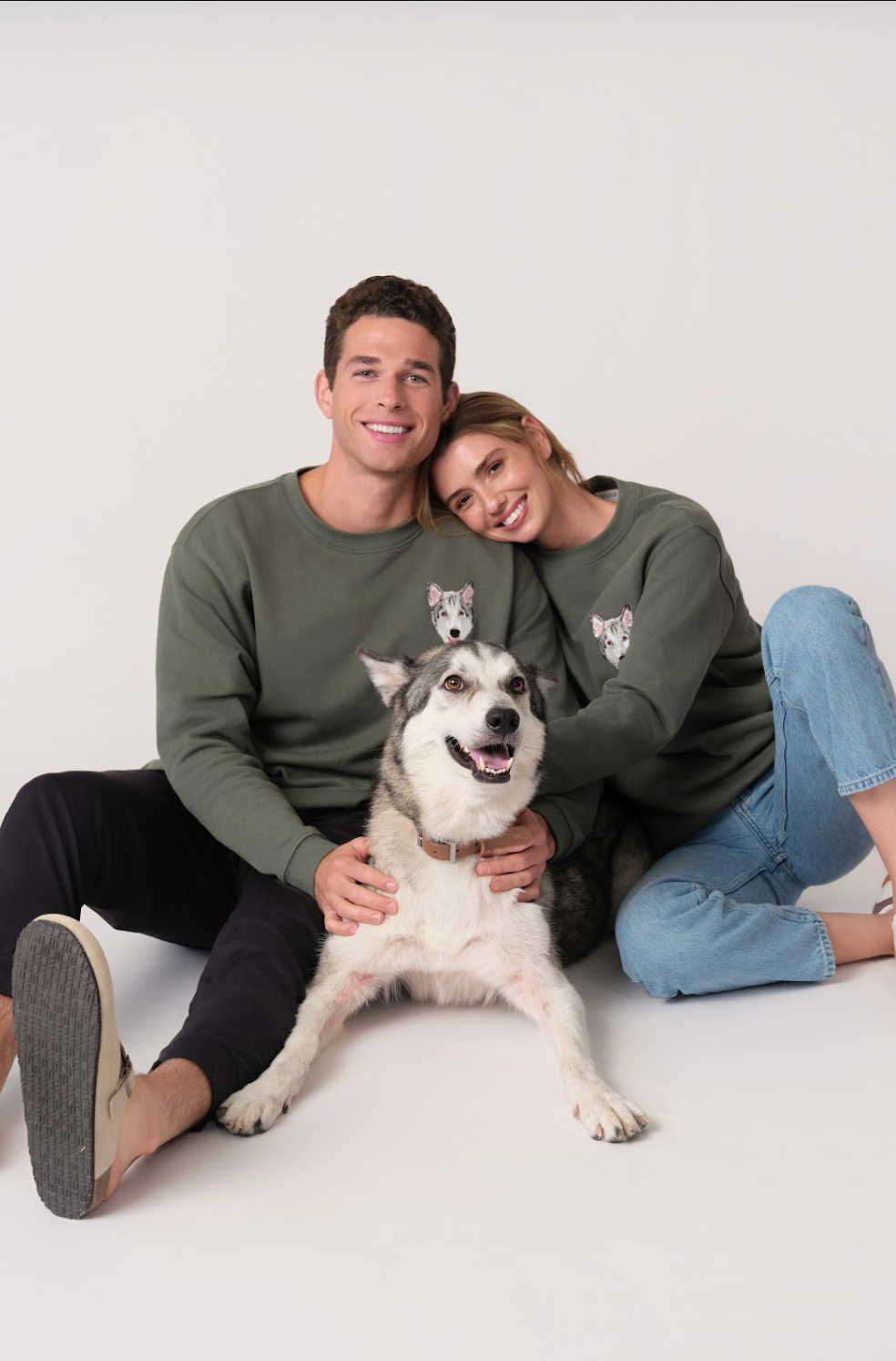 Matching Couples Crewneck Set