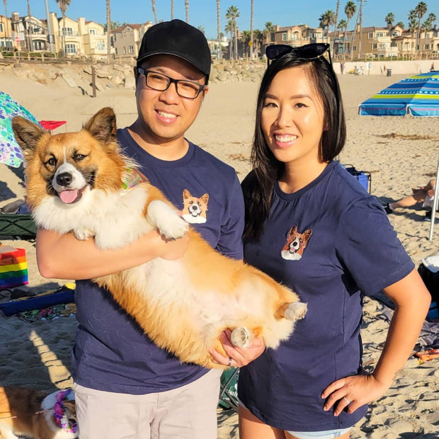 The Custom Embroidered Pet Patch T-Shirt