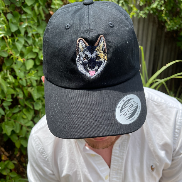 Custom Pet Embroidered Patch Dad Hat